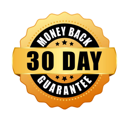 30-Day Money Back Guarantee Seal