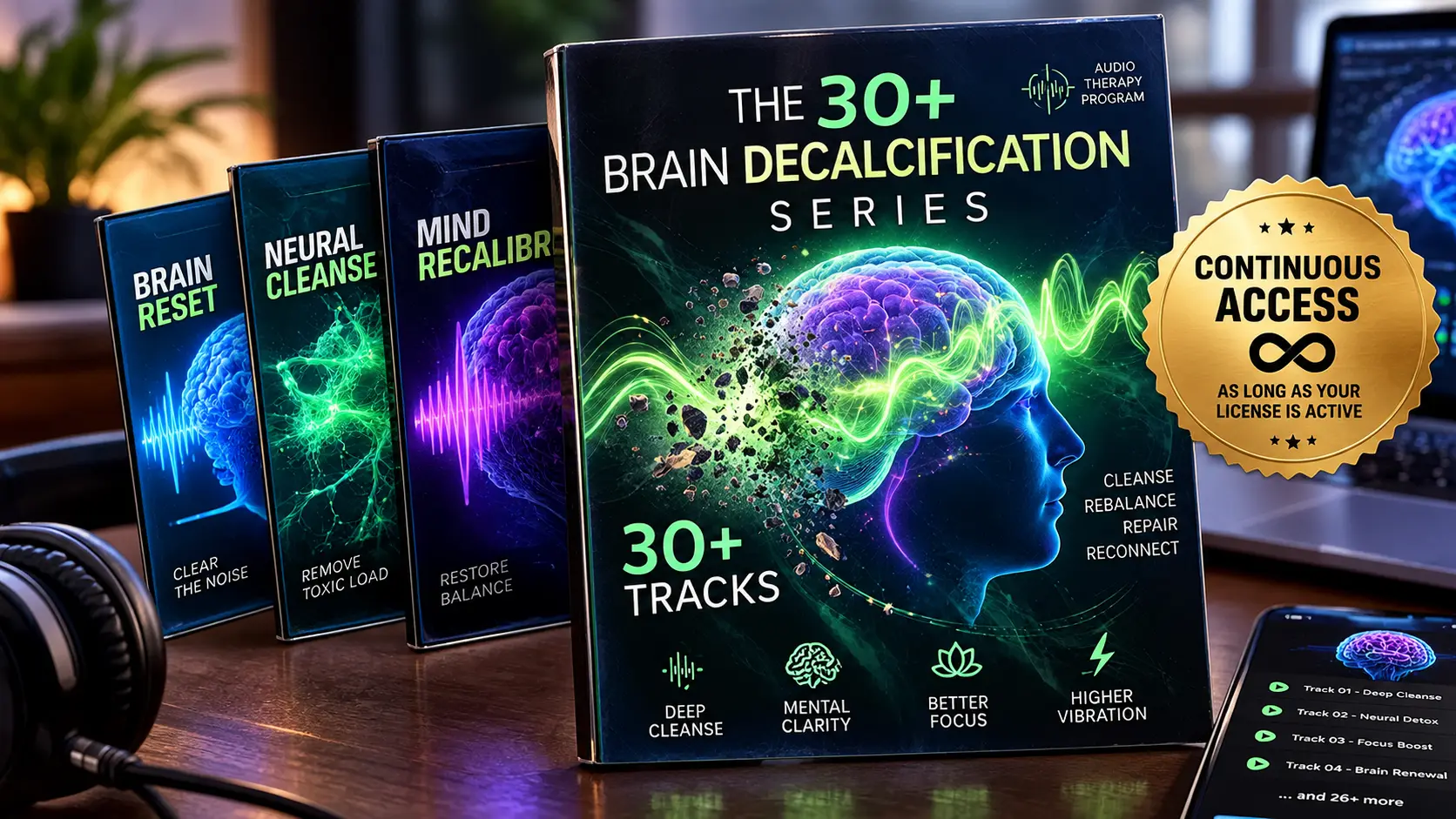 The 30+ Brain Decalcification Series